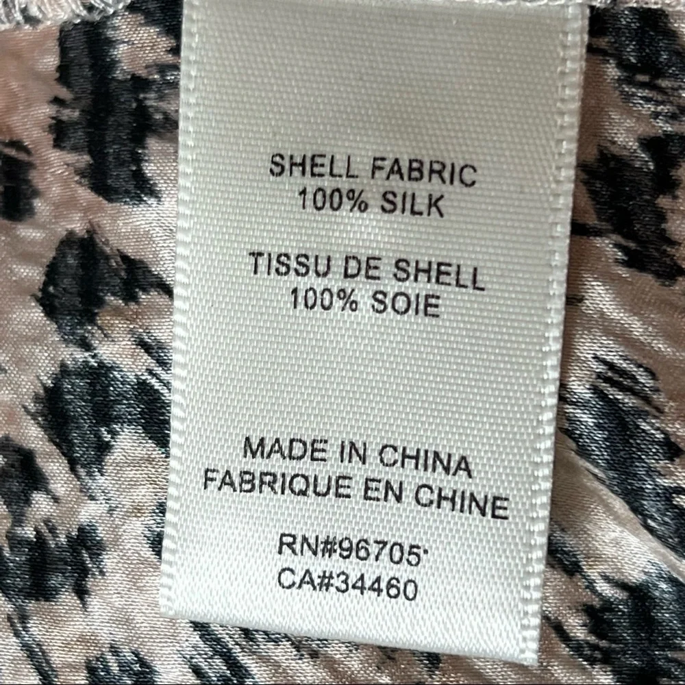 Rebecca Taylor Silk Leopard / Cheetah Print Dress - Size 12 - Picture 10 of 12